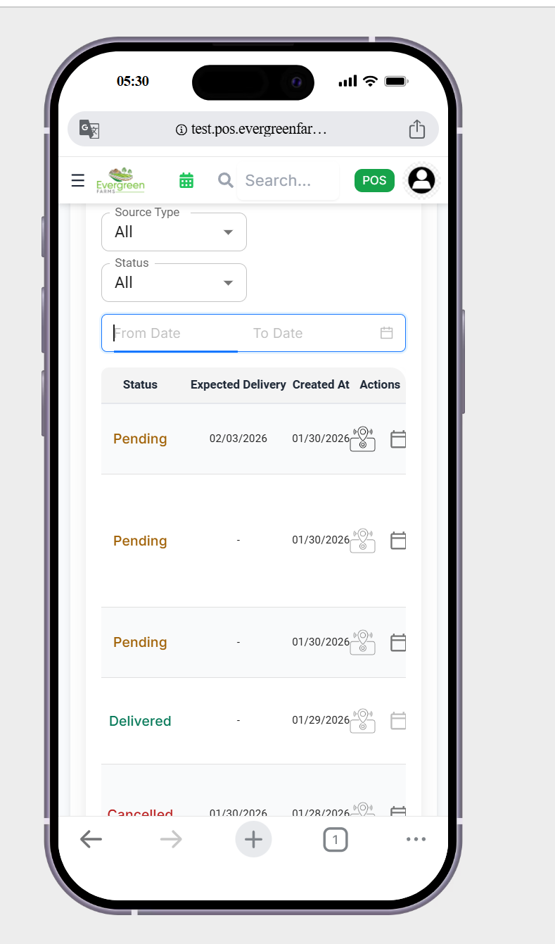 choose delivery date symbol show mw the clarity