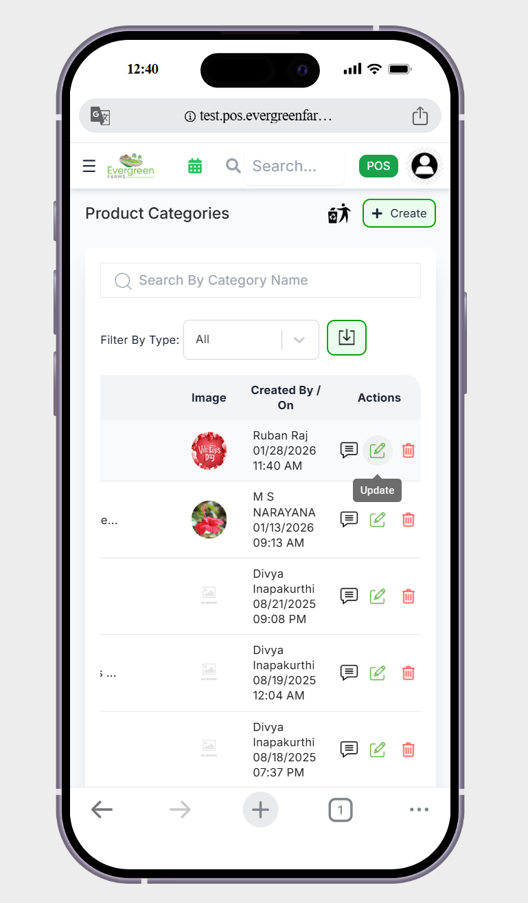 show me the edit popup